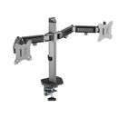 Suport 2 monitoare serioux mm55-c024, compatibilitate  dimensiune ecran 17"-32",  greutate maximă suportata: (per ecran): 9kg, vesa: 75x75, 100x100, inclinare: +70°~-70°, pivotare: +90°~-90°, rotația ecranului: + 180°~-180°, instalare: clemă, grommet, gro,  Suporturi TV & Monitor | electropc.ro