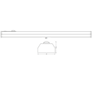 Aplica led liniara ledvance cu senzor de miscare si lumina, 1w, 70 lm, lumina neutra (4000k), ip20, montaj aplicat, 400 mm, incarcare usb 2x3.7v 1000mah lithium-ion, clasa energetica g,  Lampi de interior | electropc.ro