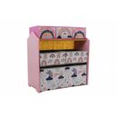 Dulap depozitare jucarii super girl,  Mobilier camera copii | electropc.ro