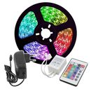 Kit banda led rgb vivalux bagra, 5 metri, 45w, 60 smd led/m, 230v, lumina alba si color, dimabila, 15000h, 120°, ip20, + telecomanda,  Benzi LED si accesorii | electropc.ro