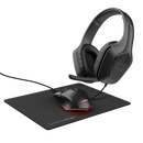 Kit trust gxt790p tridox 3-in-1, negru,  Kit mouse tastatura | electropc.ro