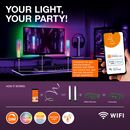 Panou led rgb inteligent ledvance smart+ wifi planon magic cu telecomanda, 24w, 2650 lm, lumina alba si color (2700-6500k), dimabila, ip20, 445x445x60mm, metal/pmma, alb,  Lampi de interior | electropc.ro
