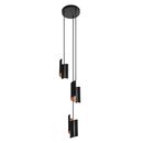 Pendul led inteligent ledvance smart+ wifi decor twist, 24.5w, 2100 lm, lumina alba (3000-6500k), dimabila, ip20, Ø265x1500mm, negru, clasa energetica f,  Lampi de interior | electropc.ro