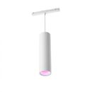 Pendul led rgb philips hue perifo, bluetooth, control vocal, 24v, 5.2w, 490 lm, lumina alba si color (2000-6500k), ip20, 28.8x17.7x6.7cm, metal, alb,  Lampi de interior | electropc.ro