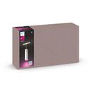 Pendul led rgb philips hue perifo, bluetooth, control vocal, 24v, 5.2w, 490 lm, lumina alba si color (2000-6500k), ip20, 28.8x17.7x6.7cm, metal, alb,  Lampi de interior | electropc.ro