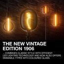 Pendul ledvance vintage 1906 round cromat, e27, max. 15w led, metal, ip20, Ø100mm, cablu 1.5m, bec neinclus,  Lampi de interior | electropc.ro