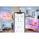 Spot led rgb wiz imageo, wi-fi, bluetooth, 2x4.9w, 690 lm, lumina alba si color (2200-6500k), ip20, metal, alb,  Lampi de interior | electropc.ro