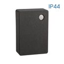 Senzor crepuscular aplicat vivalux don, 230v, 15a, ip44, 65.4x33.7x96.2mm, negru,  Aplice | electropc.ro