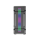 Carcasa pro gaming zerg mid tower argb negru,  Carcase | electropc.ro