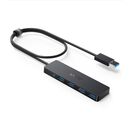 Hub usb anker 4-in-1, porturi: 4 x usb 3.2 gen 1, conectare prin usb 2.0 (t), rata transfer 5 gbps, abs, negru,  Hub-uri USB | electropc.ro