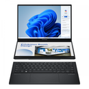 Laptop asus zenbook duo max, ux8406ma-pz043x, 14.0-inch, 3k (2880 x 1800) oled 16:10 aspect ratio, intel® core™ ultra 9 processor 185h xx ghz (24mb cache, up to 5.1 ghz, 14 cores, 20 threads), intel® arc™ graphics,  lpddr5x 32gb, 2tb m.2 nvme™ pcie® 4.0 s,  Laptopuri | electropc.ro