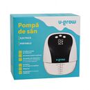 Pompa de san electrica si portabila,10 niveluri de extragere, 5 niveluri de masaj, display led, functie de memorie, capacitate 180ml, u-grow,  Pompe de san | electropc.ro