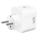 Priza inteligenta wiz connected, wi-fi, 10 a, 2300w, ip20, alb,  Accesorii iluminat de interior | electropc.ro