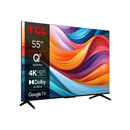 Televizor tcl qled 55t7b, 139 cm, smart google tv, 4k ultra hd, clasa f,  Televizoare | electropc.ro