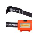 Lanterna led frontala ledvance, 2.2w cob, 100 lm, lumina rece (6500k), 4 moduri de iluminare  (100%-100lm,  30%-30lm), 3xaaa (neincluse), ip22, portocaliu/negru,  Lampi de exterior | electropc.ro