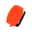 Lanterna led frontala ledvance, 2.2w cob, 100 lm, lumina rece (6500k), 4 moduri de iluminare  (100%-100lm,  30%-30lm), 3xaaa (neincluse), ip22, portocaliu/negru,  Lampi de exterior | electropc.ro
