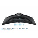 Monitor samsung ls32bg750npxen 32 inch, curvature: 1000r , panel type: va, resolution: 3840x2160, aspect ratio: 16:9,  refresh rate:165hz, response time gtg: 1ms, brightness: 350 cd/m², contrast (static): 1,000,000 : 1, viewing angle: 178º(r/l), 178º(u/d),  Monitoare LED | electropc.ro