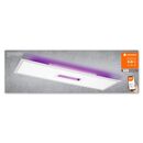 Panou led rgb inteligent ledvance smart+ wifi planon hole&backlight cu telecomanda, 36w, 4100 lm, lumina alba si color (2700-6500k),  dimabila, ip20, 295x1000x50mm, metal/pmma, alb, clasa energetica e,  Corpuri de iluminat inteligente pentru interior | electropc.ro