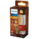 Bec led vintage (decorativ) philips classic gold candle b35, eyecomfort, e14, 2.5w (15w), 136 lm, lumina calda (1800k), dimabil, cu filament,  Becuri si Tuburi LED | electropc.ro