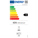 Frigider cu o usa heinner hf-v401nfxe++,  Frigidere | electropc.ro