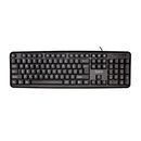 Tastatura spacer spkb-s62 cu fir, usb, 104 taste, anti-spill, negru,  Tastaturi | electropc.ro