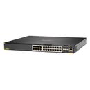Hpe aruba networking cx 6300m 24-port hpe smart rate 1/2.5/5gbe class 6 poe and 4-port sfp56 switch,  Switch-uri | electropc.ro