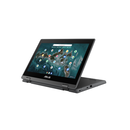 Laptop asus chromebook flip, cr1100fka-bp0401, 11.6-inch,hd (1366 x 768) 16:9, intel celeron n5100 processor 1.1 ghz (4m cache, up to 2.8 ghz, 4 cores), lpddr4x 8gb, 64g emmc, 60hz, 250nits, glossy display, led backlit, wide view, 720p hd camera, wi-fi 6(,  Laptopuri | electropc.ro