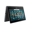 Laptop asus chromebook flip, cr1100fka-bp0401, 11.6-inch,hd (1366 x 768) 16:9, intel celeron n5100 processor 1.1 ghz (4m cache, up to 2.8 ghz, 4 cores), lpddr4x 8gb, 64g emmc, 60hz, 250nits, glossy display, led backlit, wide view, 720p hd camera, wi-fi 6(,  Laptopuri | electropc.ro
