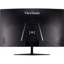 Monitor viewsonic 31.5" vx3218-pc-mhd, curvature: 1500r, diagonal (inch): 31.5, diagonal (cm): 80, aspect ratio: 16:9, panel: va, re solution: 1920x1080, refresh rate: 180hz, response time mprt: 1ms, brightness (max): 300 cd/m², contrast (static) : 3000:1,  Monitoare LED | electropc.ro