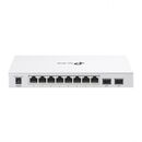 Tp-link 10-port gigabit smart switch with 8-port poe+ festa fs310gp, interfata: 8× 10/100/1000mbps poe+ rj45 ports (auto-negotiation/auto mdi/mdix), 2× 100/1000 mbps sfp slots, dimensiuni: 209×126×26 mm, capacitate switch: 209×126×26 mm, packet forwarding,  Switch-uri | electropc.ro