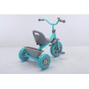 Tricicleta cu pedale verde/turcoaz, u-grow,  Triciclete | electropc.ro