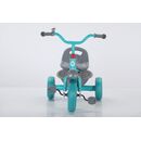 Tricicleta cu pedale verde/turcoaz, u-grow,  Triciclete | electropc.ro