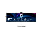 Monitor philips 48.8" 49b2u6900ch/00, curvature: 1500r, diagonal (inch): 48.8, diagonal (cm): 124, aspect ratio: 32:9, panel: va, resolution: 5120x1440, refresh rate: 75hz, response time gtg: 4ms, brightness (max): 450 cd/m², contrast (static) : 3000:1, c,  Monitoare LED | electropc.ro