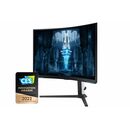 Monitor samsung 32" ls32bg850npxen, curvature: 1000r, diagonal (inch): 32, diagonal (cm): 81.3, aspect ratio: 16:9, panel: va, resolution: 3840x2160, refresh rate: 240hz, response time gtg: 1ms, brightness (max): 350 cd/m², contrast (static) : 1m:1, viewi,  Monitoare LED | electropc.ro