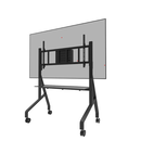 Stand podea mobil/fix neomounts fl50-575bl1; pentru display-uri cu diagonale 65"-110", sistem de prindere vesa 100x100~1100x600, greutate maxima suportata 125kg, fix, inaltime reglabila manual 1290-1360mm (4 presetari); polita av max load 10kg, rack av, m,  Suporturi TV & Monitor | electropc.ro