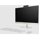 All-in-one hp proone 240 g10 23.8 inch non-touch ips fhd, cu procesor intel core i5-1335u, video integrat intel iris xe graphics, ram 16gb ddr4, ssd 512gb, fixed stand, hp 125 white wired keyboard, hp 125 white wired mouse, shell white, free dos, 3yw,  All in one PC | electropc.ro