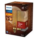 Bec led vintage (decorativ) philips classic gold giant g200, eyecomfort, e27, 4.5w (28w), 300 lm, lumina calda (1800k), cu filament, 28.6x20.2cm,  Becuri si Tuburi LED | electropc.ro