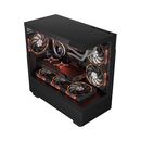Carcasa 1stplayer mi5 mid tower argb negru,  Carcase | electropc.ro