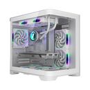 Carcasa 1stplayer uv5 cube tower argb alb,  Carcase | electropc.ro