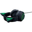 Casti razer kraken kitty v2 pro usb-a, senzitivitate 96 db spl / mw @ 1khz by hats si senzitivitate microfon -42 db, frecventa raspuns 20hz-20khz, frecventa raspuns microfon 100hz-10khz impedanta 32 Ω (1 khz), lungime cablu 2m, negru,  Casti audio | electropc.ro