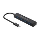 Conceptronic ctc4usb3 4-port usb 3.2 gen 1 hub with power jack, usb-a x 4, 23.5 x 101 x 26 mm,  Hub-uri USB | electropc.ro