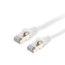 Equip 605511 cat.6 s/ftp patch cable, 2.0m , white, 8.34x11.68x2000mm,  Cabluri retea | electropc.ro