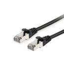 Equip 606103 cat.6a s/ftp patch cable, 1.0m, black, 8.34x11.68x1000mm,  Cabluri retea | electropc.ro
