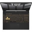 Laptop gaming asus tuf f15, fx507zi4-lp046, 15.6-inch, fhd (1920 x 1080) 16:9, 12th gen intel® core™ i7-12700h processor 2.3 ghz (24m cache, up to 4.7 ghz, 14 cores: 6 p-cores and 8 e-cores), nvidia® geforce rtx™ 4070 laptop gpu, 144hz, ddr4 16gb, 1tb pci,  Laptopuri | electropc.ro