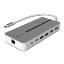 Lindy dst-mx duo mini docking station usb type-c, dual display (4k), 100w pass-through charging, rezolutie single display 4k@60, rezolutie dual display 4k@60 + 4k@30, 2x usb type a, 1x usb-c (pd & data), 2x hdmi, 1x rj45, 2x card reader (microsd & sd), 1x,  Hub-uri USB | electropc.ro