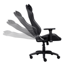 Scaun gaming trust gxt 714 ruya, greutate maxima suportata 150 kg, inaltime adjustabila scaun 10 cm, baza stea cu 5 roti, negru,  Accesorii console & PC | electropc.ro