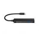 Conceptronic hubbies12b 4-port usb 3.2 gen 1 hub, usb-c x 2, usb-a x 2, aluminum case, 24 x 92 x 12 mm,  Hub-uri USB | electropc.ro