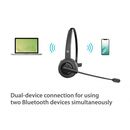 Conceptronic polona03bd bluetooth mono headset with charging dock, noise cancelling microphone, 146.1 x 168.45 x 52 mm,  Casti audio | electropc.ro
