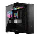 Carcasa corsair 6500x mid tower dual chamber negru/obsidian aluminium,  Carcase | electropc.ro