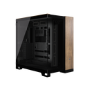 Carcasa corsair 6500x mid tower dual chamber negru/walnut wood,  Carcase | electropc.ro